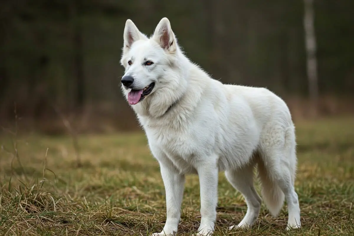 The White Silverback German Shepherd Mix with Wolf : A Complete Overview