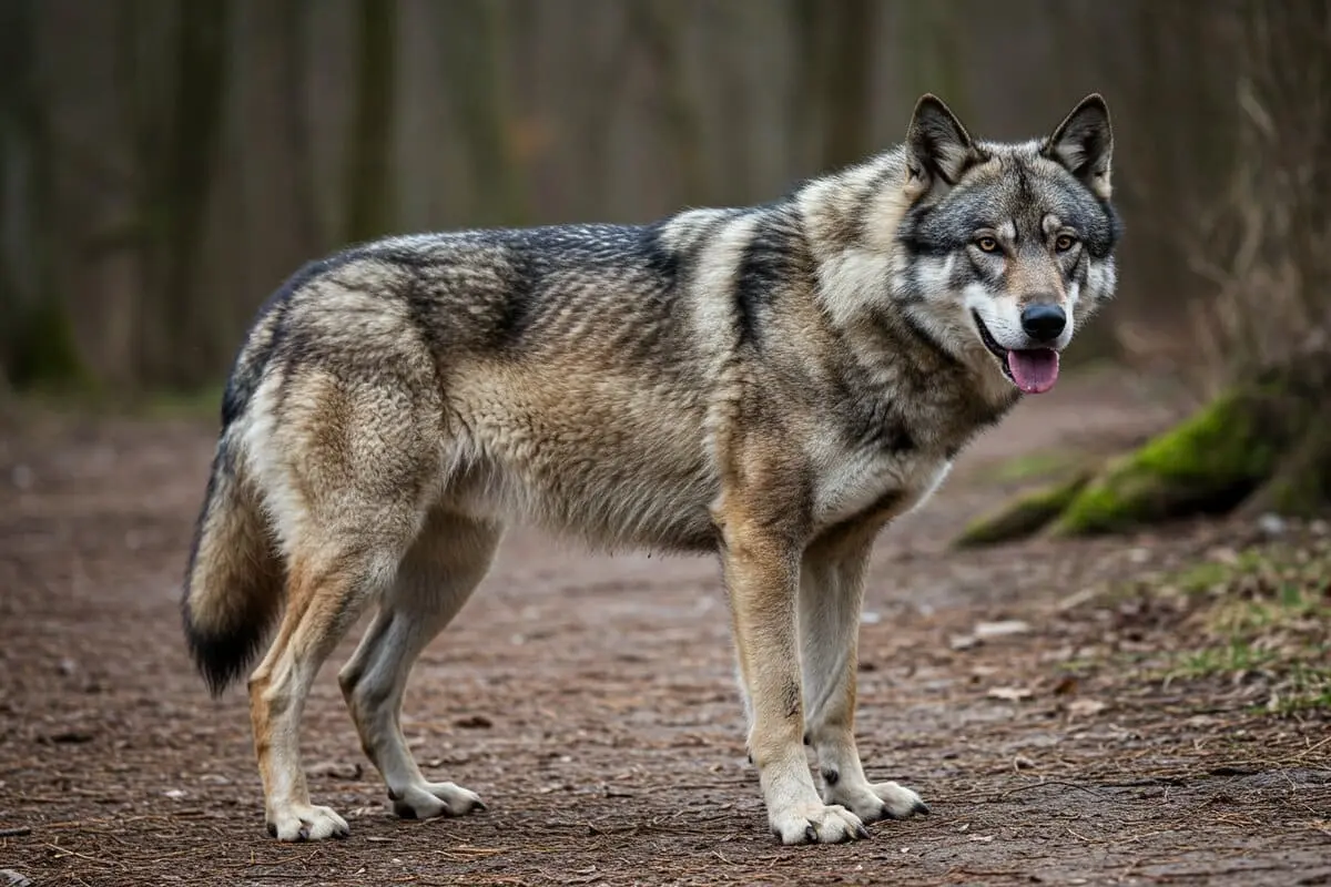 The White Silverback German Shepherd Mix with Wolf : A Complete Overview